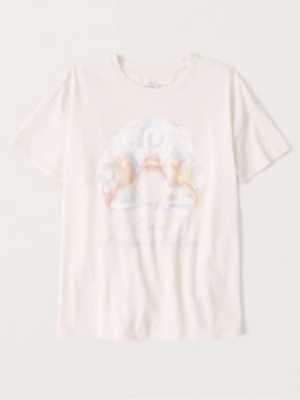 Abercrombie & Fitch Women's Queen Boyfriend Band Tee